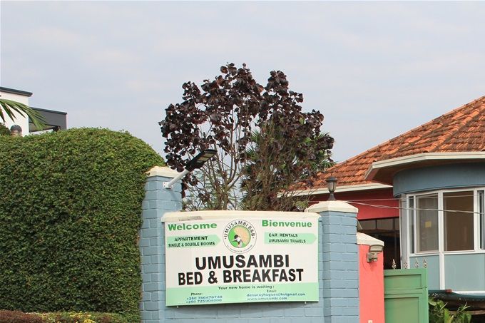 UMUSAMBI B&B  Kg 315 st kibagabaga tel: +250786478748